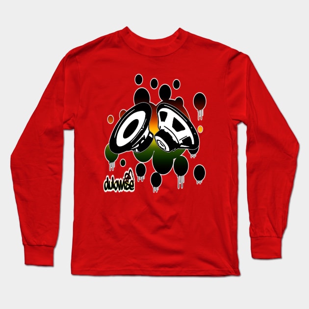 Dubwise-Rocksteady Long Sleeve T-Shirt by AutotelicArt